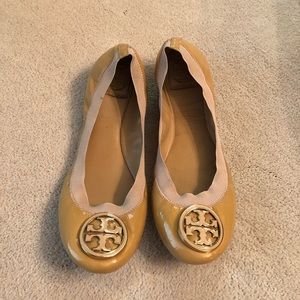 Tory Burch Nude Ballet Flats